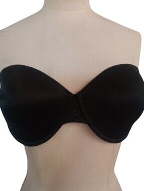 Victorias  Secret Biofit Multi-Way Strapless Bra Black Size 34DD